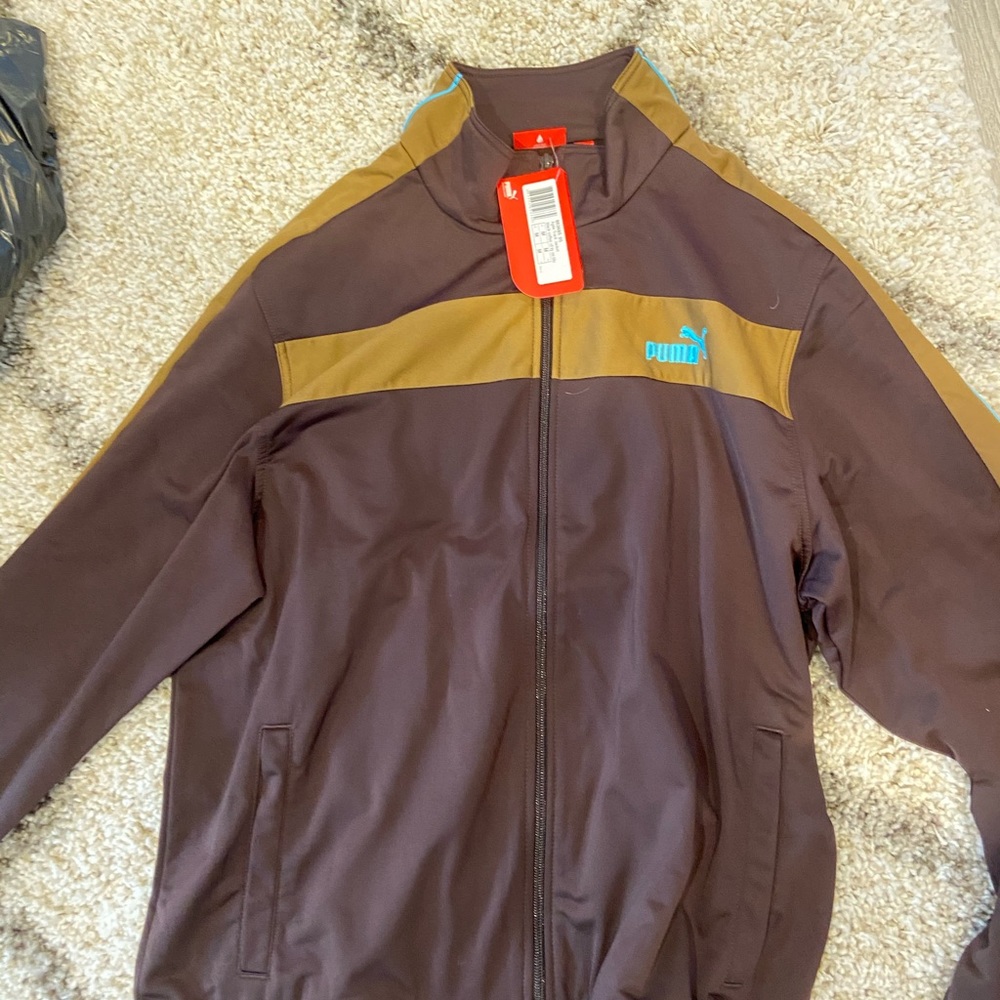 Light-weight PUMA warm-up jacket